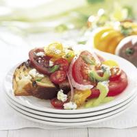 Heirloom Tomato Salad with Blue Cheese_image
