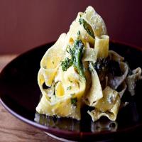 Pappardelle With Greens and Ricotta image