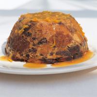 Steamed Panettone Pudding with Eliza Acton's Hot Punch Sauce_image