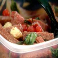 Salami Salad with Tomatoes and Mozzarella_image