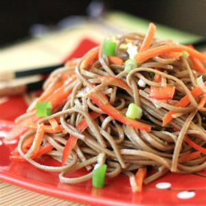 Cold Szechuan Noodles and Shredded Vegetables_image