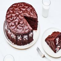 Double Chocolate Cake with Peppermint-Chocolate Frosting_image