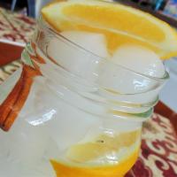 Lemon, Ginger, and Cinnamon Flavored Water image