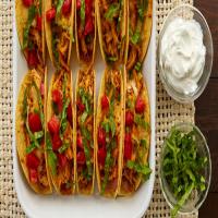 Easy Oven-Baked Chicken Tacos image