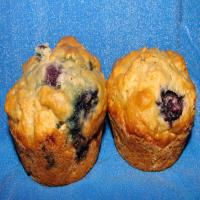 Oatmeal-Blueberry Muffins_image