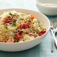 Tomato, Herb and Goat Cheese Capellini_image