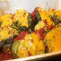 CREAMY STUFFED CHICKEN POBLANO PEPPERS_image