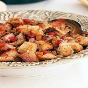 Sourdough-Cranberry Stuffing Recipe | Epicurious.com_image