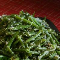 Green Bean Stir-Fry with Shredded Coconut_image