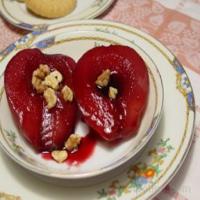 Pears Poached in Red Wine Recipe_image