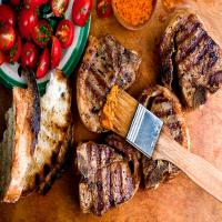 Grilled Lamb Chops With Rouille and Cherry Tomatoes image