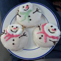 Melted SnowMan Cookie image
