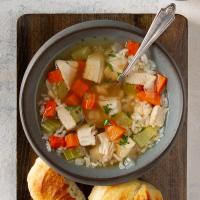 Homemade Chicken and Rice Soup image
