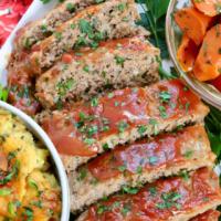 Homemade Meatloaf with Ground Beef and Italian Sausage_image