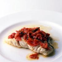 Grouper with Tomato and Basil image