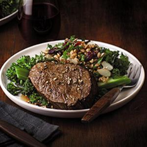 Beef Filets with Ancient Grain and Kale Salad_image