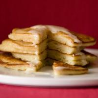 Sour-Cream Pancakes with Sour-Cream Maple Syrup_image
