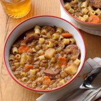 Lentil and Pasta Stew image