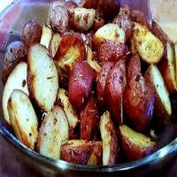 ~ Garlic & Herb Roasted Baby Red Potatoes ~_image