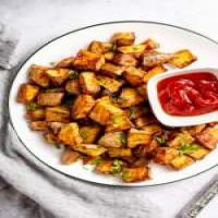 Crispy Air Fried Potatoes: Healthy Comfort Food_image