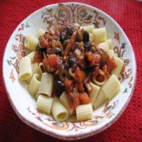 Anchovy-Olive Pasta Sauce image