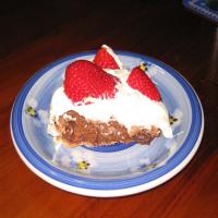 Chocolate Pavlova With Raspberries_image