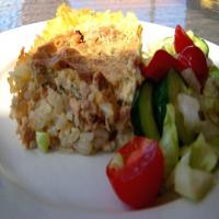 Tuna Cheddar and Rice Slice image