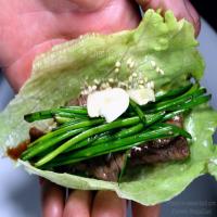 Bangja Gui (Korean BBQ Beef in a Lettuce Wrap)_image