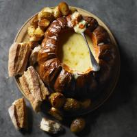 Baked pumpkin fondue image