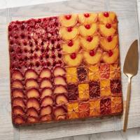 Four-Flavor Sheet Pan Upside-Down Cake image