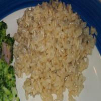 Garlic Brown Rice (Two Cook Methods) image