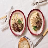 Meat Loaf With Mushroom Gravy image