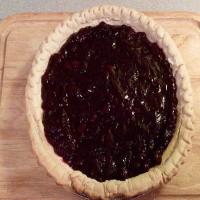 Quick & Easy, No bake, Blueberry Cream Cheese Pie_image
