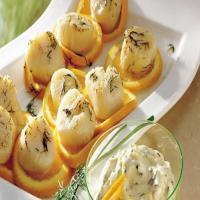 Grilled Scallops with Orange-Chive Mayonnaise image