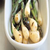 Grilled Ramps with Asparagus_image