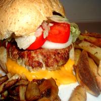 Spicy Grilled Turkey Burgers image