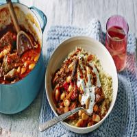 Harissa spiced lamb with cannellini beans_image