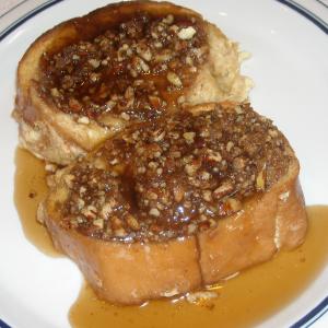 French Toast With Praline Topping image