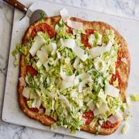 Creamy Parmesan Caesar Salad Pizza_image