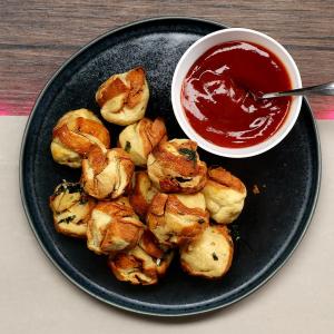 Grilled Cheese Orbs With Knight's Ketchup Recipe by Tasty_image