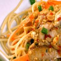 Cilantro Chicken and Spicy Thai Noodles image