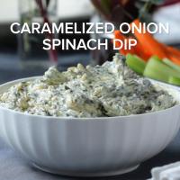 Caramelized Onion And Spinach Dip Recipe by Tasty_image