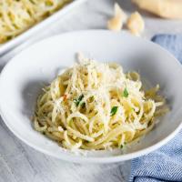 Spaghetti with Oil and Garlic (Aglio e Olio) image