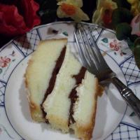 Cream Cheese and Nutella Filled Pound Cake image
