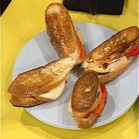 Panini with Roasted Peppers_image