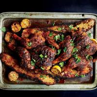 Spicy Grilled Chicken with Lemon and Parsley image