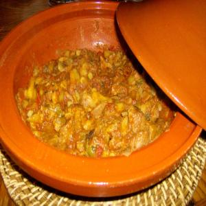 Beef With Peppers Tagine_image