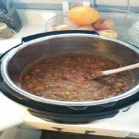 Chicken Sausage Lentil Soup (Pressure Cooker) image