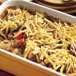 Barbecue Chicken and Bean Casserole_image