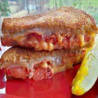 Bacon and Tomato Grilled Cheese Sandwich image